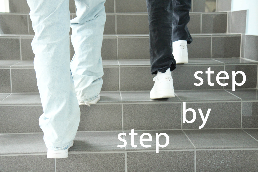 step by sttep - aufnahme